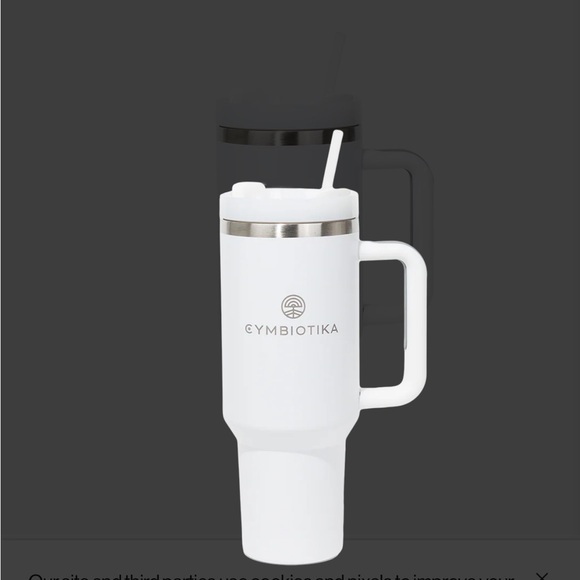 Cymbiotika Tumbler 40 oz. New White - Picture 4 of 12